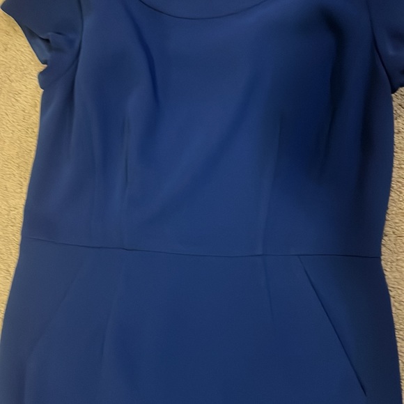 Lafayette 148 blue sheath dress size 6 petites - Picture 3 of 6